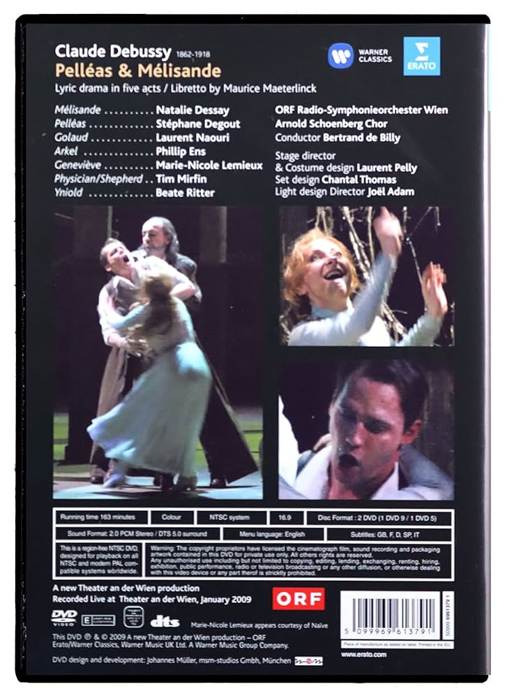 その他 Pelleas Et Melisande [DVD] [Import] Debussy : Pelléas et Mélisande [DVD & Blu-ray] | BelAir